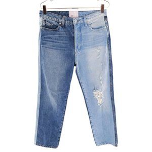 Revice Mixed Denim Jeans Womens 29 Blue Hippie Retro Casual Edgy Staple Festival